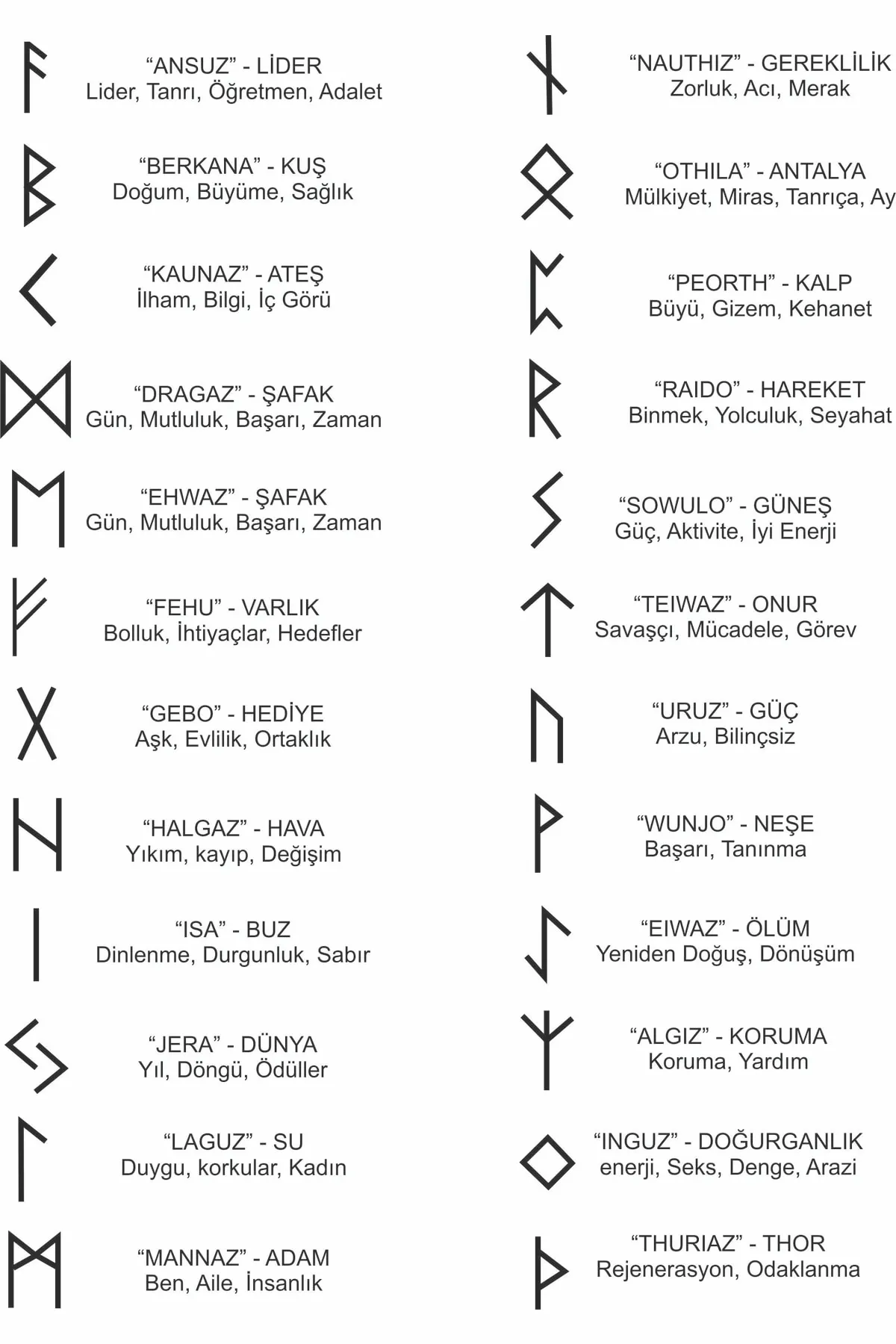 Vog Rune Sembolü Bilgiyi Özümsemek V Muhafazaetmek 925 Ayar Gümüş 6 Cm Madalyon Kolye