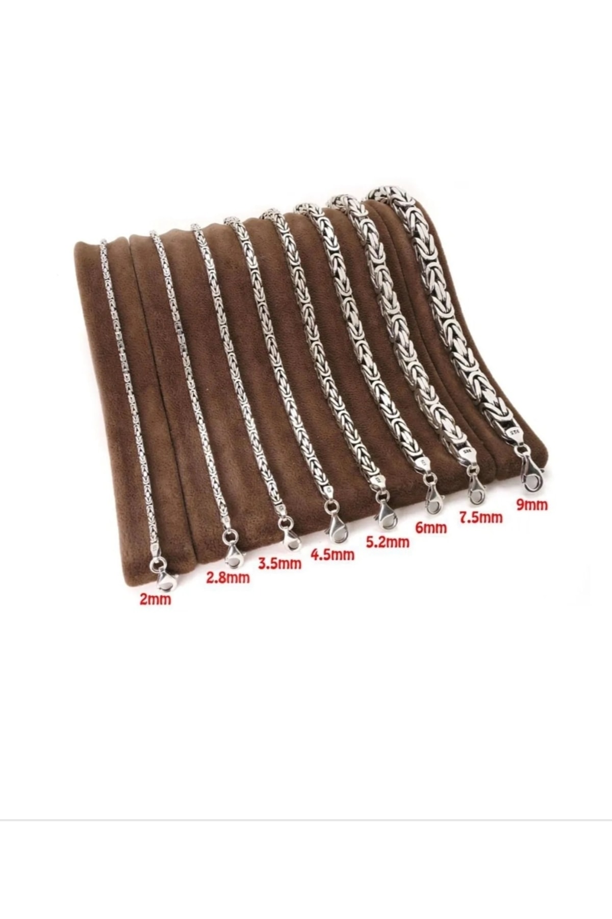 Erkek Gümüş Kolye - 2.8mm Kare Kral Model • Sevgiliye • Eşe • Babaya Zincir