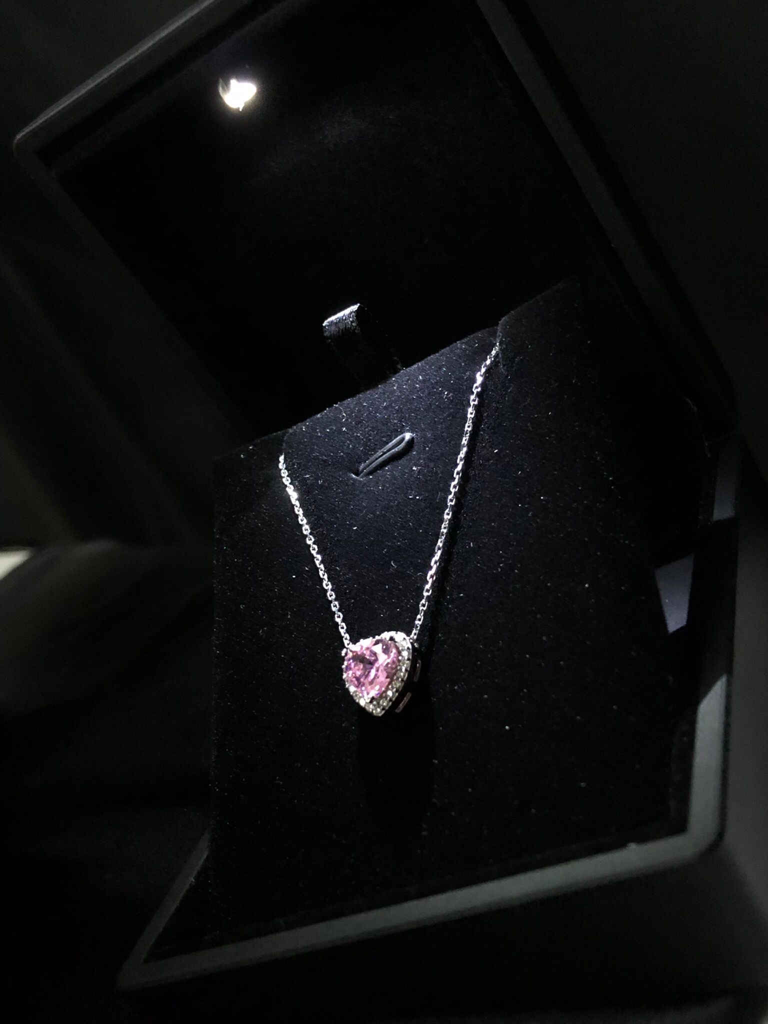  Pembe Kalp Model  Zirconia Taşlı 925 Ayar Gümüş Sevgiliye • Eşe • Anneye • Arkadaşa Hediye Kolye