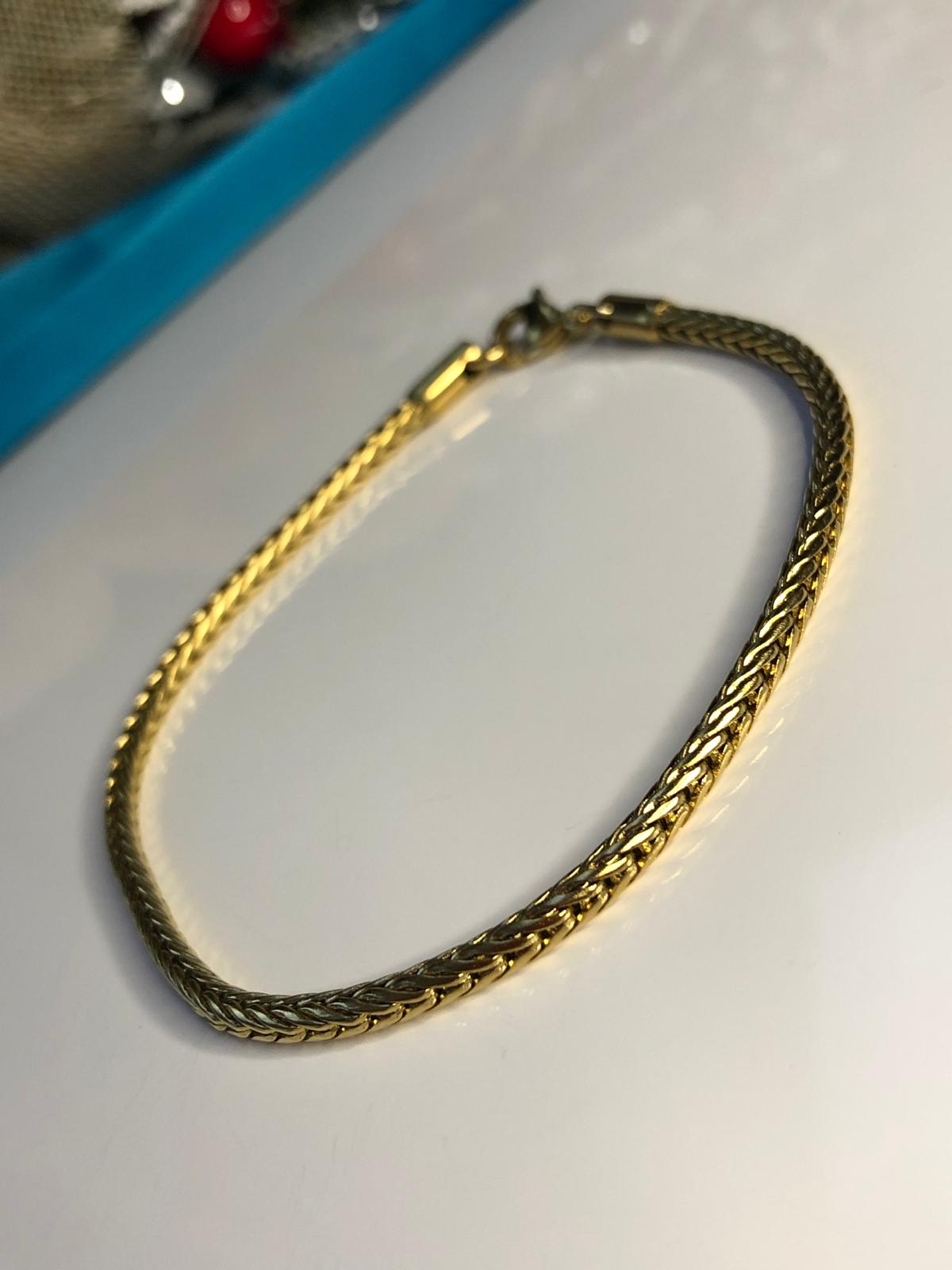 Vog 2.7Mm 316 L Paslanmaz Çelik Unisex Tilki Kuyruğu Sevgiliye Eşe Babaya Arkadaşa Bileklik