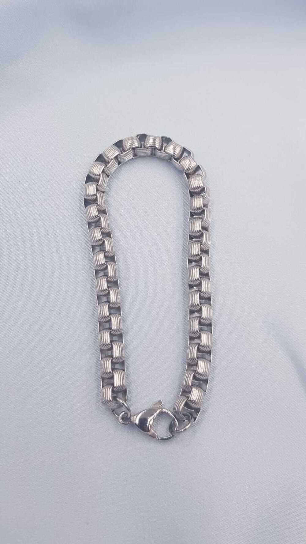 Vog Xuping Çelik 5mm Puglia Çizgi Model Sevgiliye,Babaya,Arkadaşa Bileklik