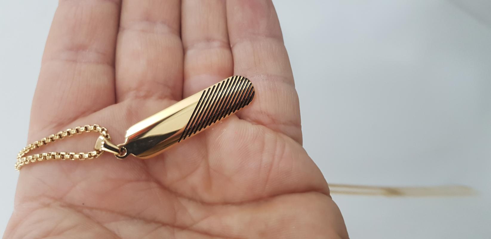 Vog Kişiselleştirile Bilinir Çift Renk Desenli Sevgiliye Eşe Arkadaşa Hediye  Kolye