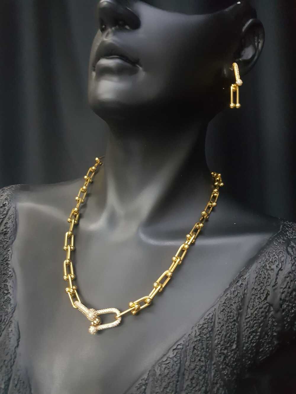 Vog Vip Çelik Xuping Model Tiffany&Co 3’Lü Set Sevgiliye,Anneye,Arkadaşa Kolye,Bileklik,Küpe
