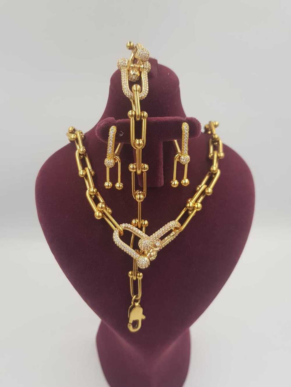 Vog Vip Çelik Xuping Model Tiffany&Co 3’Lü Set Sevgiliye,Anneye,Arkadaşa Kolye,Bileklik,Küpe