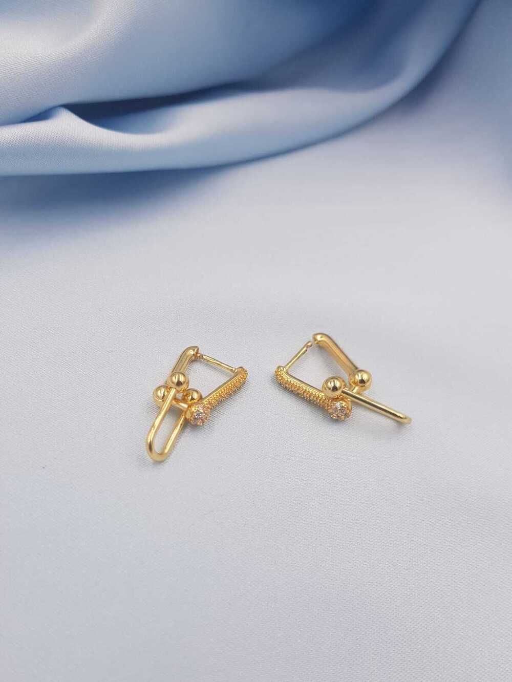 Vog Vip Çelik Xuping Model Tiffany&Co Taşlı Küpe Sevgiliye,Anneye,Arkadaşa Hediye Küpe