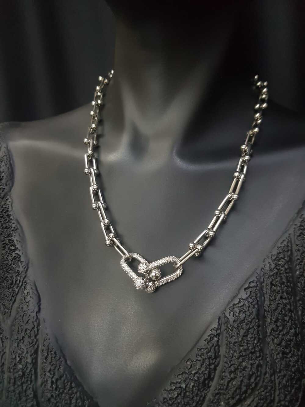 Vog Vip Çelik Xuping Model Tiffany&Co Taşlı Model Sevgiliye,Anneye,Arkadaşa Hediye Kolye