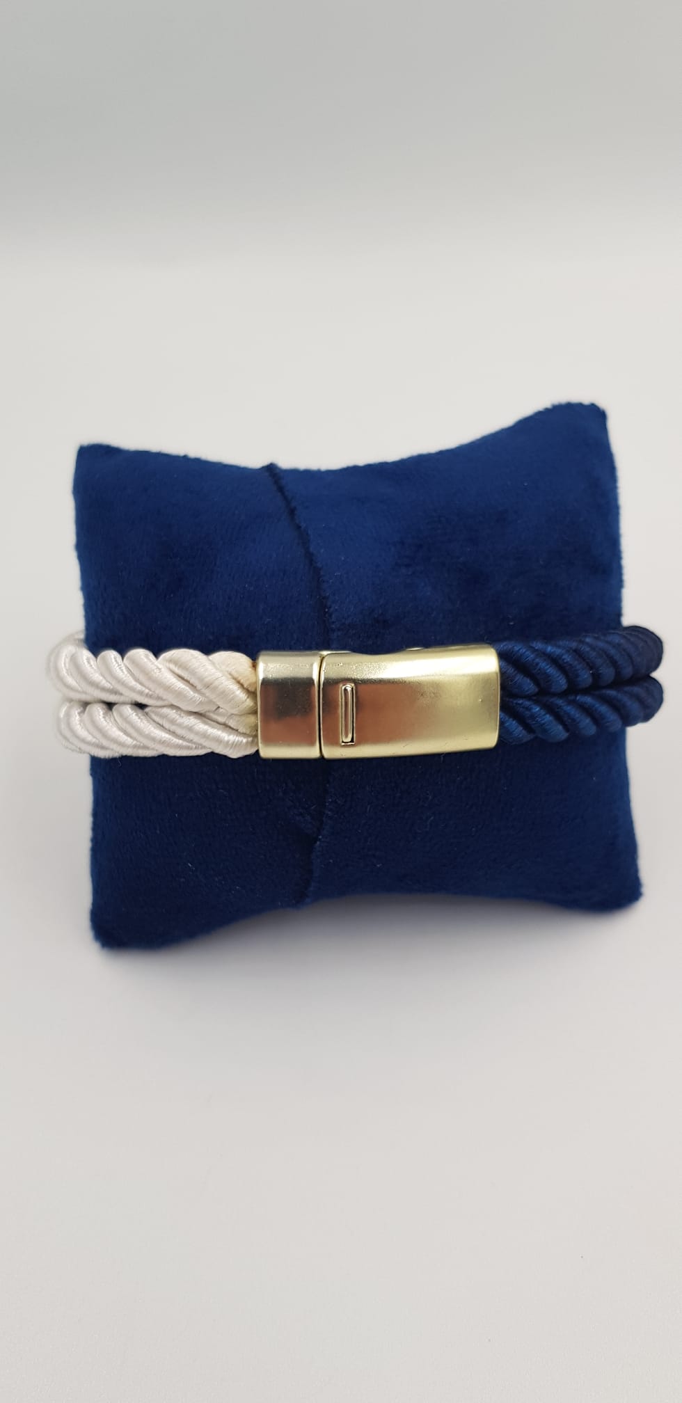  Vog Unisex Dokuma Örgülü Halat Vintage Mıknatıslı Manyetik Bileklik