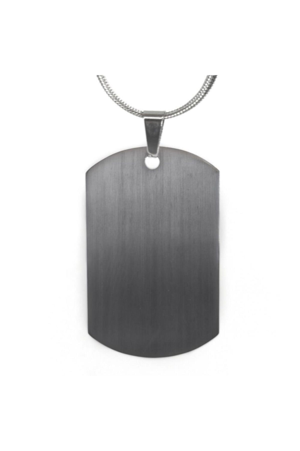  İsim Yazılan Asker Künyesi Dogtag Kolye - Paslanmaz Sevgiliye - Eşe - Babaya - Arkadaşa Çelik Kolye