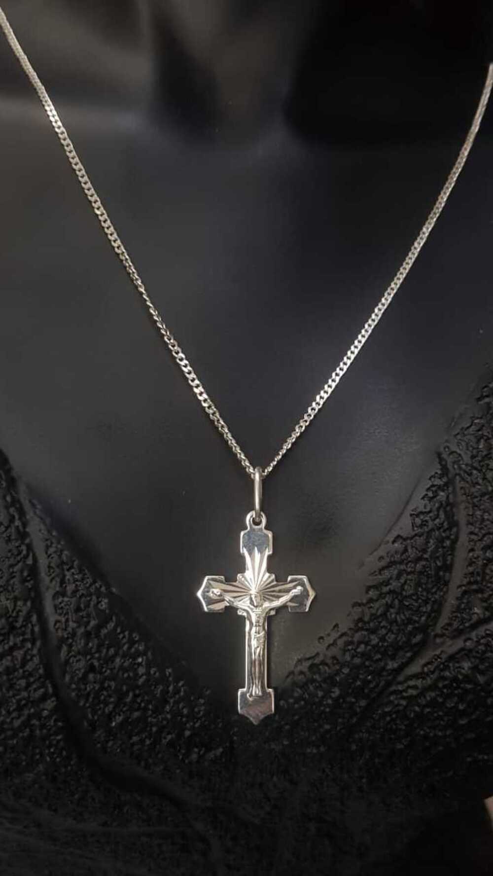  Vog Haç (Cross) 925 Ayar Gümüş Sevgiliye,Anneye,Eşe,Arkadaşa Hediye Kolye