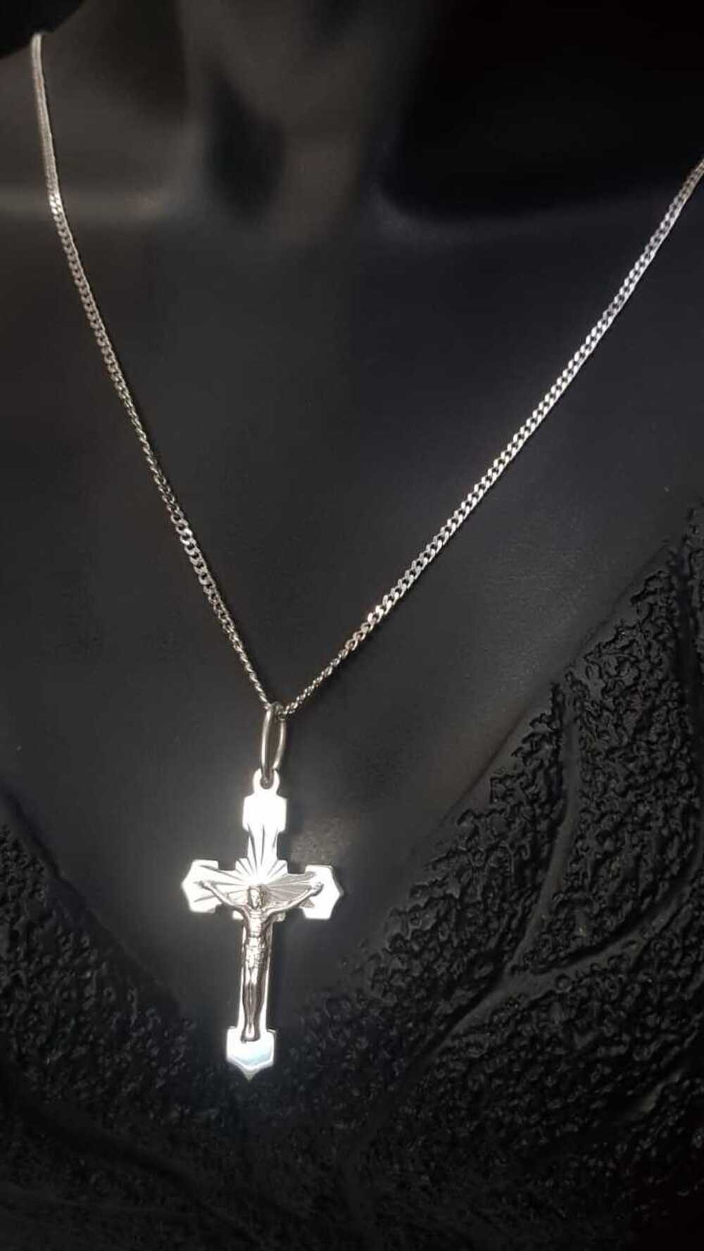  Vog Haç (Cross) 925 Ayar Gümüş Sevgiliye,Anneye,Eşe,Arkadaşa Hediye Kolye