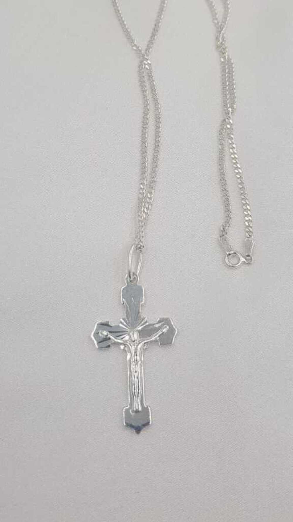  Vog Haç (Cross) 925 Ayar Gümüş Sevgiliye,Anneye,Eşe,Arkadaşa Hediye Kolye