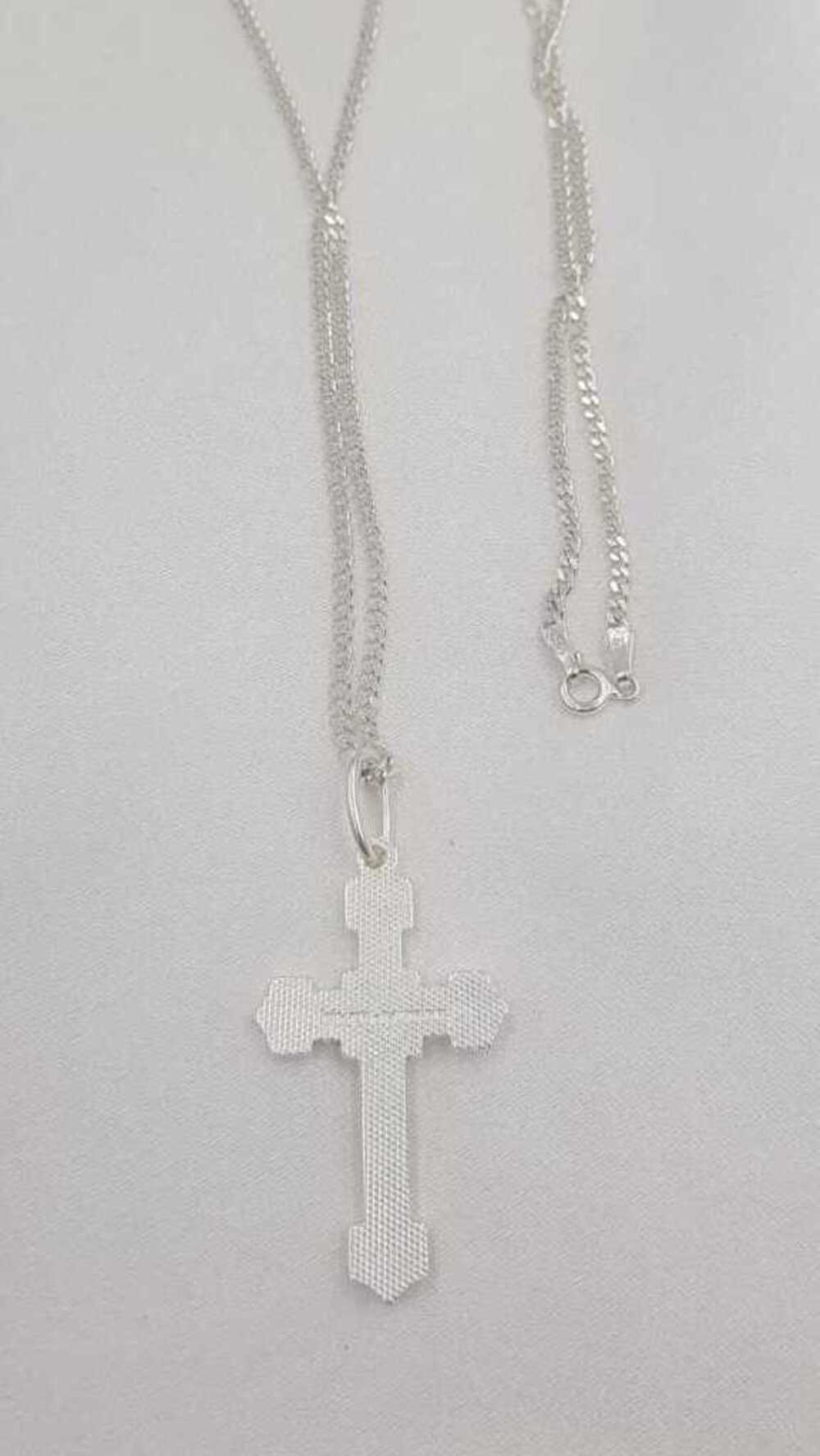  Vog Haç (Cross) 925 Ayar Gümüş Sevgiliye,Anneye,Eşe,Arkadaşa Hediye Kolye