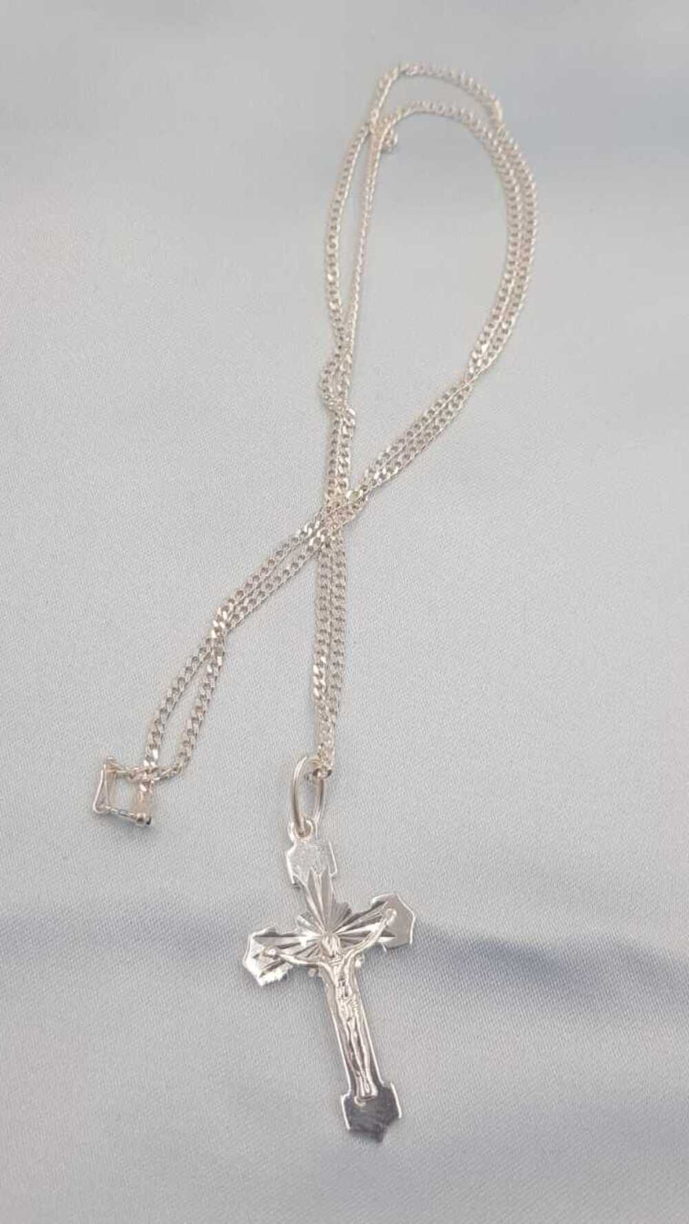  Vog Haç (Cross) 925 Ayar Gümüş Sevgiliye,Anneye,Eşe,Arkadaşa Hediye Kolye
