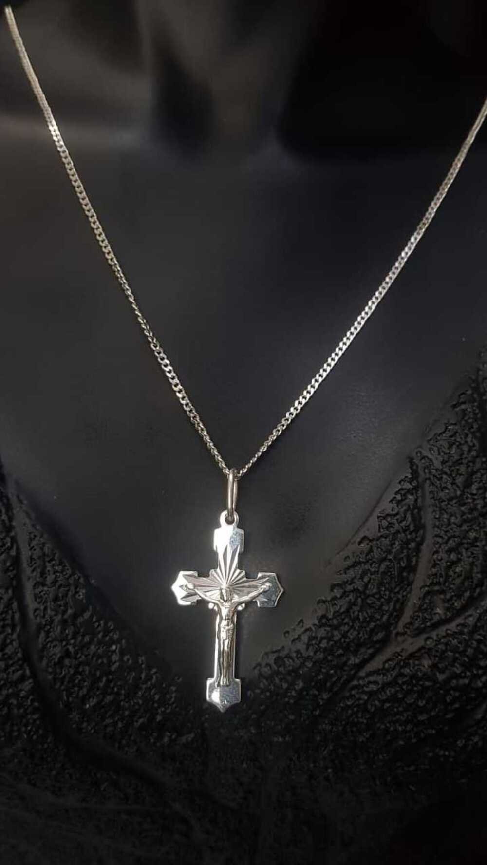  Vog Haç (Cross) 925 Ayar Gümüş Sevgiliye,Anneye,Eşe,Arkadaşa Hediye Kolye