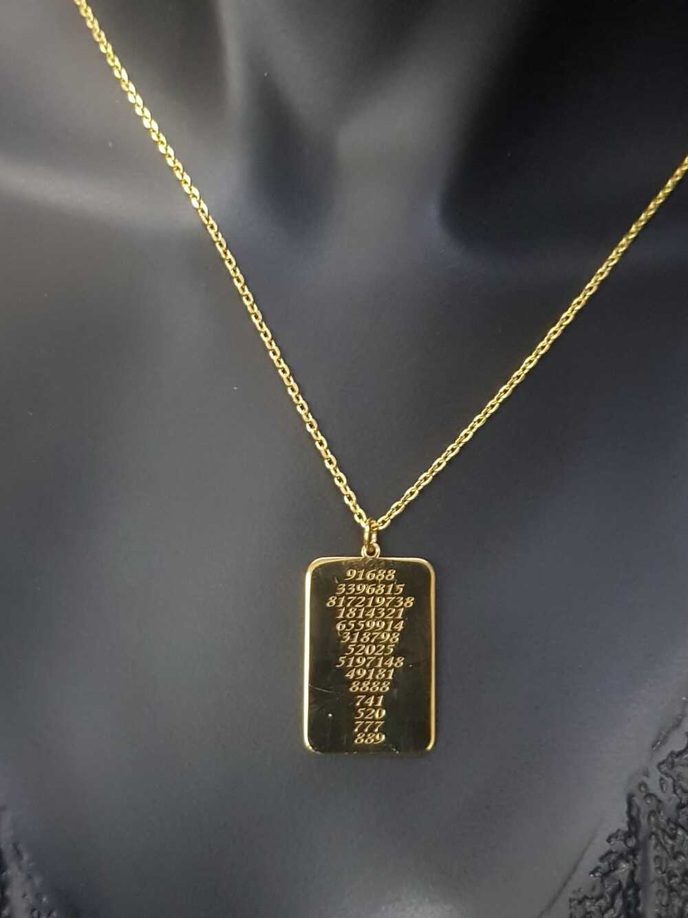 Vog Kubera Yantra V Sri Yantra Koruyucu Güçleri Birleştiren Sayılar Sarı Renk925 Ayar Gümüş Kolye