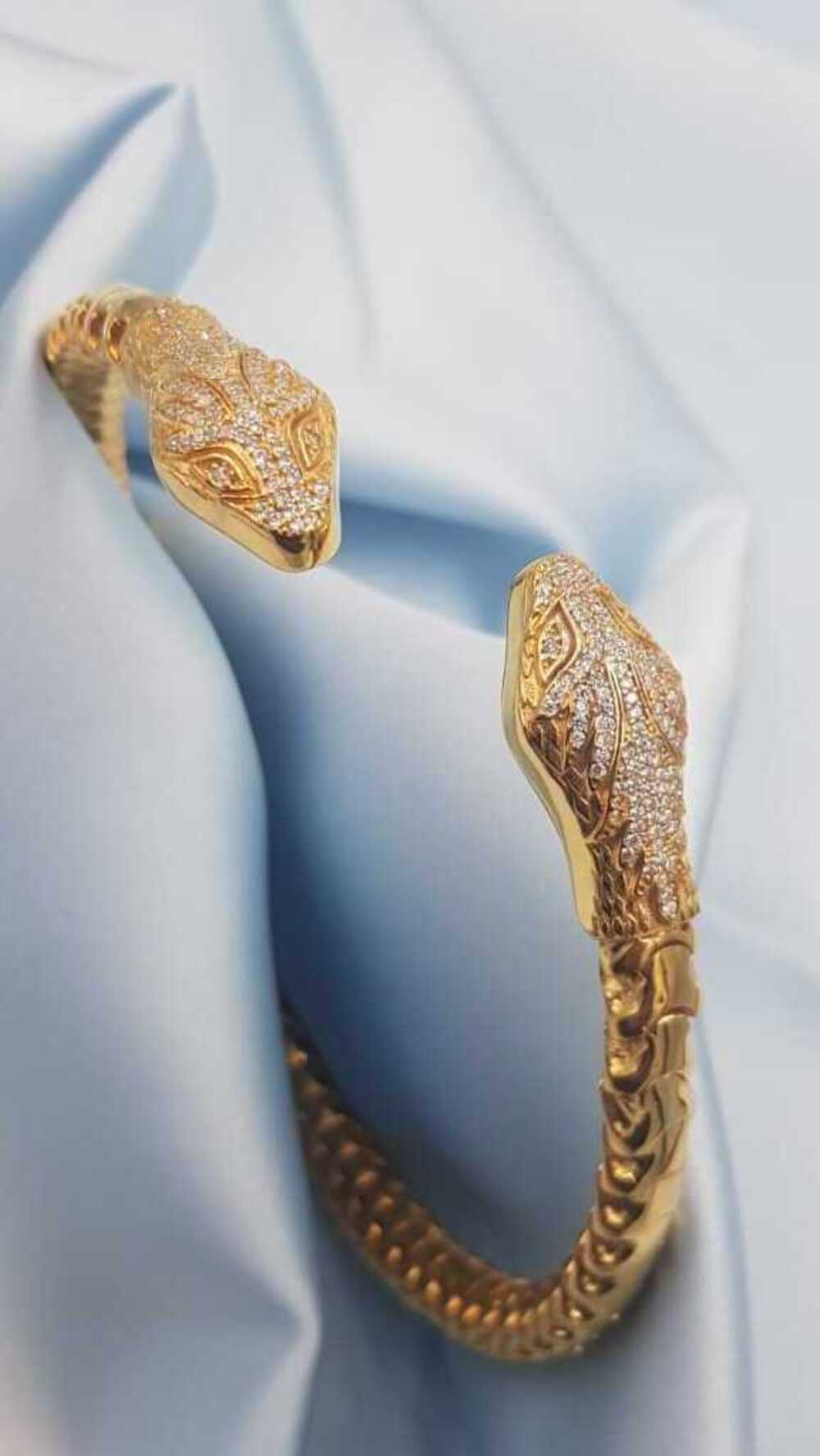  Vog İtalyan Cartier Tasarım Taşlı Yılan (Snake)925 Gümüş Sevgiliye,Anneye,Eşe Choker,Gerdanlık