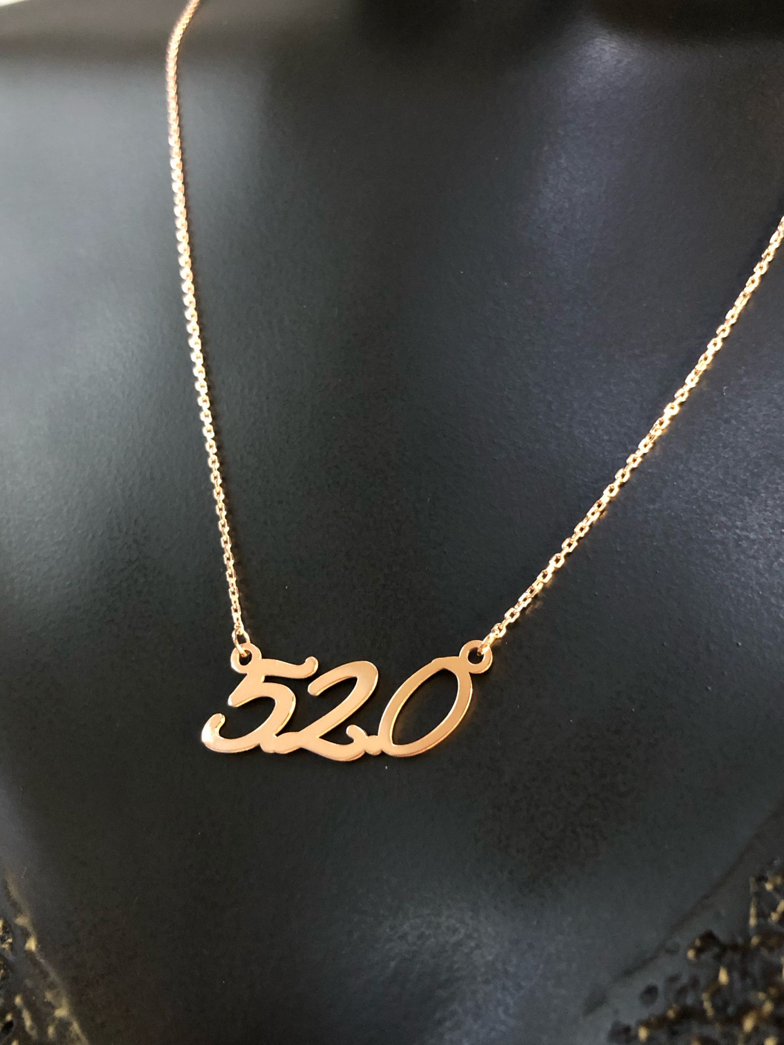 Vog 520 Acil Para Sekansı Rose Renk 925 Ayar Gümüş Sevgiliye Eşe Arkadaşa Hediye Kolye