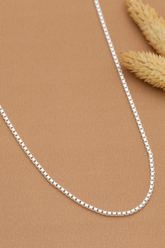 1.5 mm Küp Zincir Gümüş • Işıklı Kutuda Sevgiliye • Eşe • Babaya • Kolye