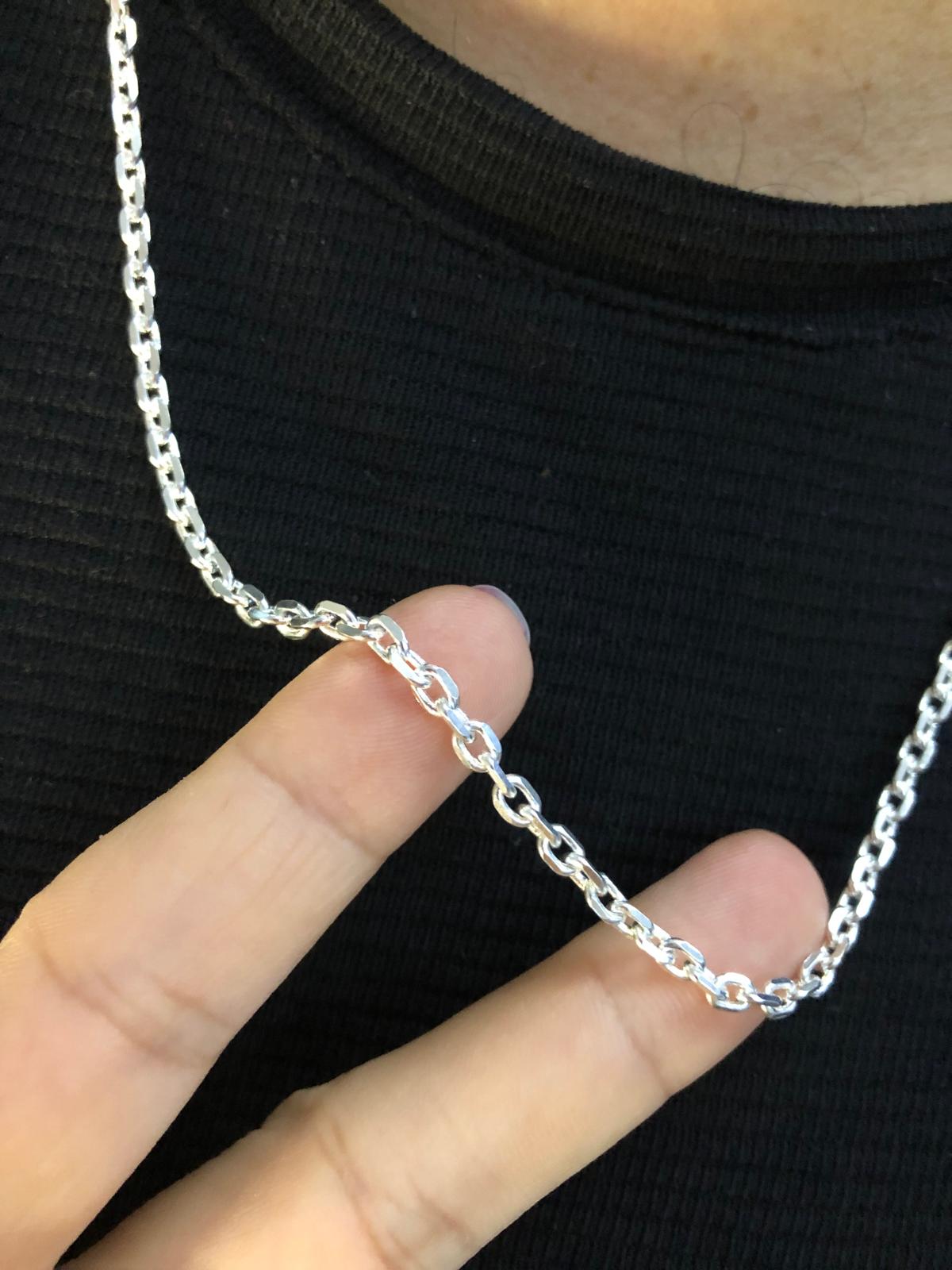 3mm Forse Model 925 Gümüş Kolye• Işıklı Kutuda Sevgiliye • Eşe • Babaya Kolye