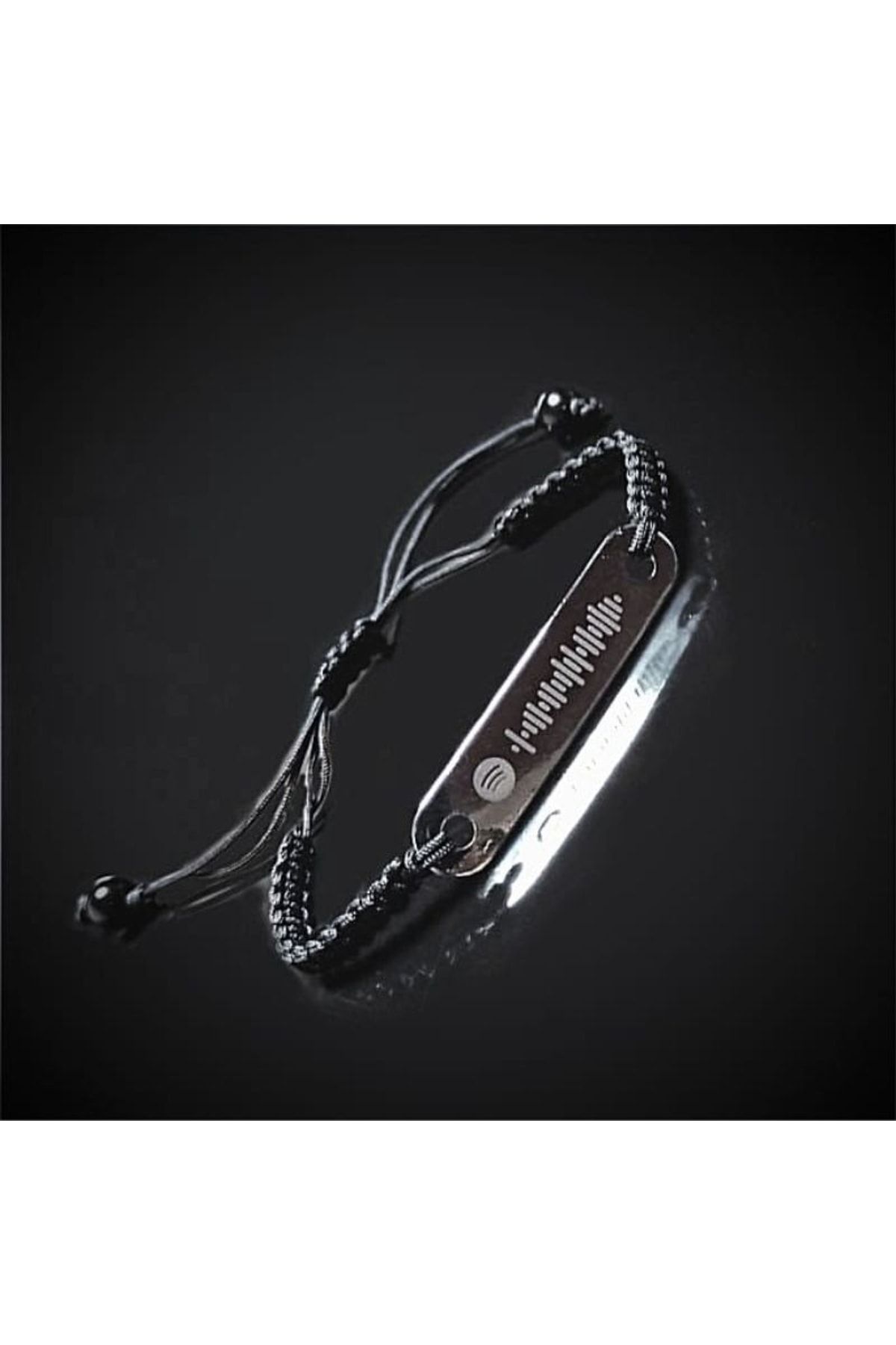 Vog Spotify Unisex  Metal Sevgiliye,Eşe,Arkadaşa Hediye Bileklik
