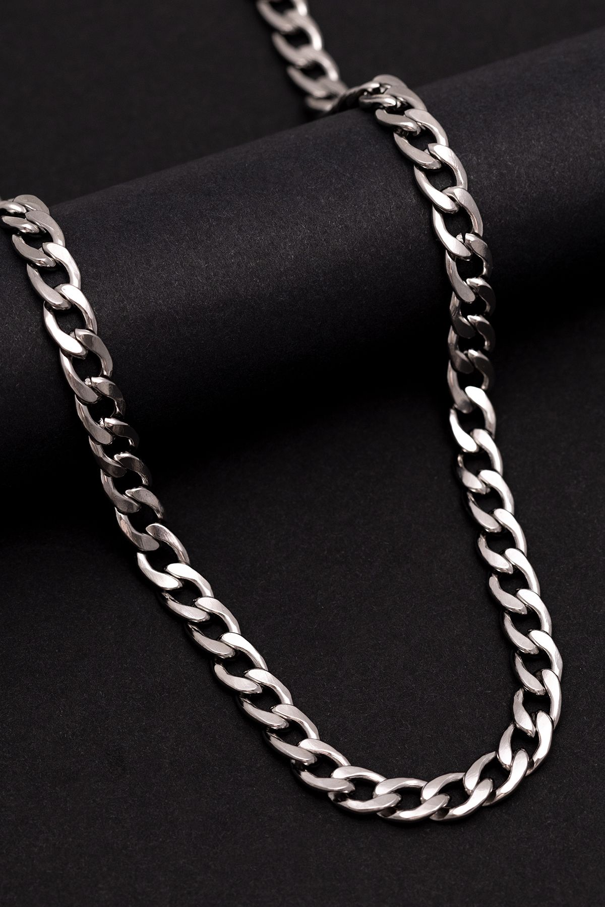 11mm Gurmet Model Kalın 316 L Paslanmaz Çelik Sevgiliye,Babaya,Eşe,Arkadaşa Hediye Kolye
