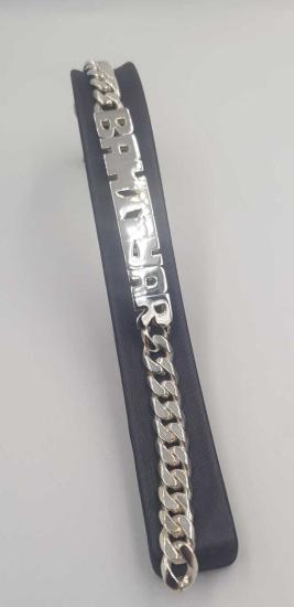 Bahtiyar Yazılı Oynak İsim Künye 925 Gümüş • Işıklı Kutuda • Sevgiliye • Eşe • Babaya • Bileklik