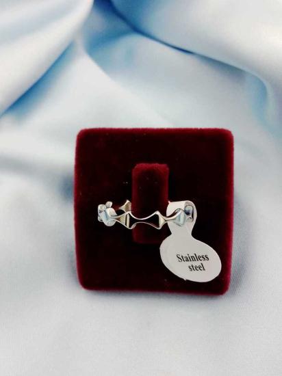 Vog Kişiye Özel 1. Sınıf Vip Çelik 4Mm Baklava Desen Model Unisex Sarı Renk Çelik Alyans