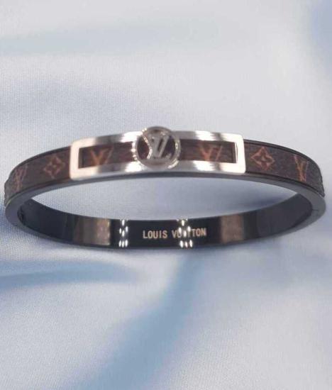 Vog Çelik Louıs Vuıtton (9) Model Sevgiliye,Anneye,Arkadaşa Hediye Bileklik