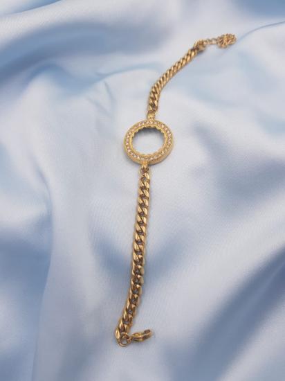 Vog Çeyrek Ve Gram Takılan Vip Çelik Gürmet Zincirli Sevgiliye,Anneye,Arkadaşa Hediye Bileklik 