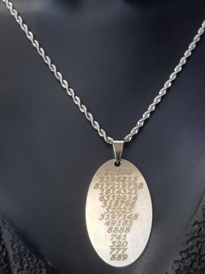 Vog Üçlü Mucize Hz.Süleymanın Mührü,Yaşam Çiçeği V Sri Yantra Sarı Renk Çelik Kolye