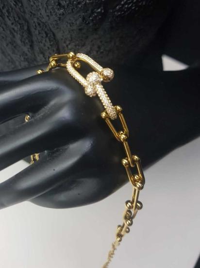 Vog Vip Çelik Xuping Model Tiffany&Co Taşlı Model Sevgiliye,Anneye,Arkadaşa Hediye Bileklik