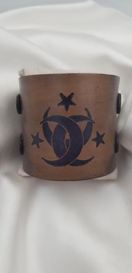 Vog Teskilati Mahsusa Deri Çift Tokalı Sevgiliye,Arkadaşa Babaya Hediyelik Bileklik