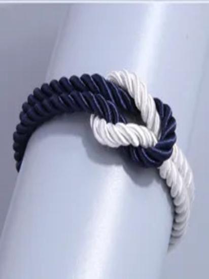  Vog Unisex Dokuma Örgülü Halat Vintage Mıknatıslı Manyetik Bileklik