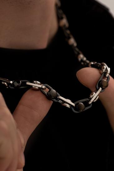 Motorcu Model Çelik Erkek Kolye - 316 L Paslanmaz Çelik Sevgiliye - Eşe - Babaya Hediye Kolye