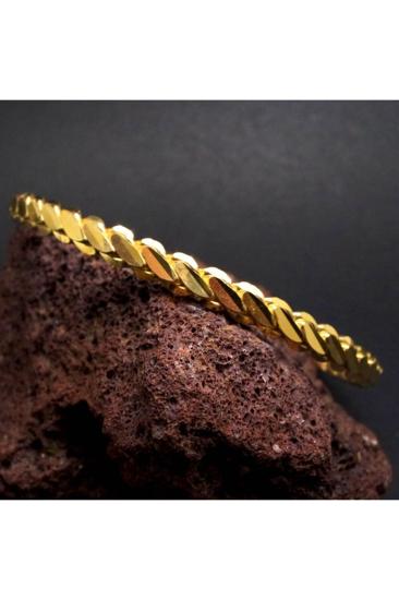  Vog Adana Burma 22 Ayar Altın Kaplama 925 Ayar Gümüş 1 Adet  Bilezik