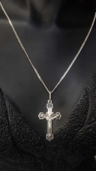 Vog Haç (Cross) 925 Ayar Gümüş Sevgiliye,Anneye,Eşe,Arkadaşa Hediye Kolye