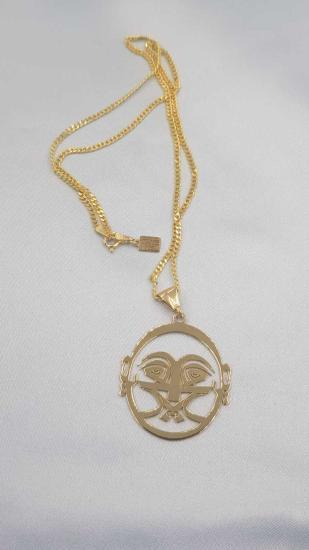 Vog Hz.Ali Alevi Bektaşi 12 İmam Teslim Sembolü 925 Ayar Gümüş Kolye