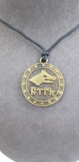 Vog Prinç Meteryalli 16 Yıldızlı Turan Kolyesi Deri İp Görünüm Sevgiliye,Arkadaşa,Hediye Kolye