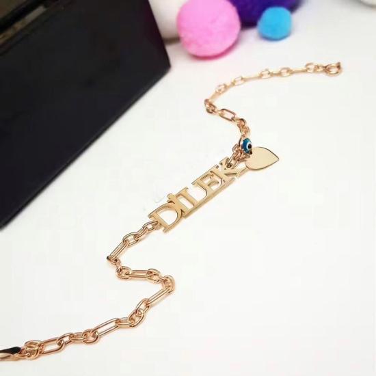 Vog Kişiye Özel Kalın İsimli Nazar Boncuklu Kalpli Gümüş Sevgiliye,Anneye,Eşe,Arkadaşa Bileklik