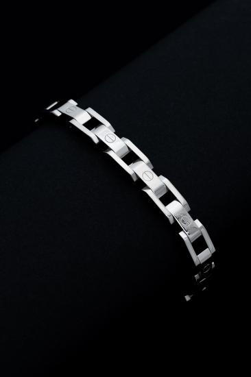 Vog Cartier Vidalı Model Sevgiliye,Eşe,Babaya,Arkadaşa Hediye Çelik Bileklik 