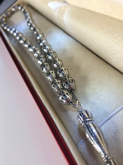 Yaprak Desen Tesbih • 30 Gr Işıklı Kutuda Sevgiliye • Eşe • Babaya Tesbih