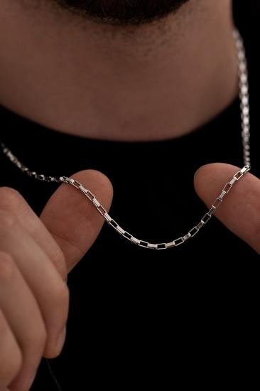 Vog 316 L Paslanmaz Kare Model Sevgiliye,Babaya,Eşe,Arkadaşa Hediye Çelik Kolye