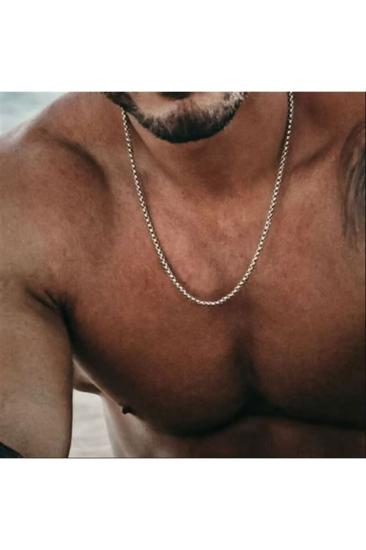 Vog Vip Lüks 5Mm Polo Model Erkek Çelik - Sevgiliye - Eşe - Babaya - Arkadaşa Hediye Kolye