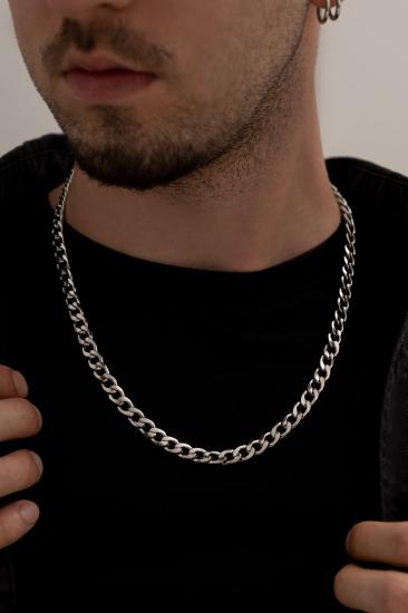 11mm Gurmet Model Kalın 316 L Paslanmaz Çelik Sevgiliye,Babaya,Eşe,Arkadaşa Hediye Kolye