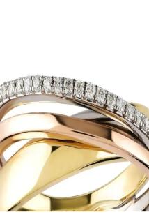 Vog 0.15 Ct G Vs Pırlanta 14 Ayar Altın Şık Tasarım Pırlanta Yüzük