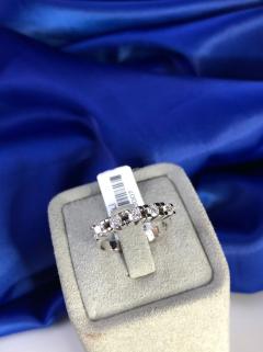 VOG 0.35 CT F-VS  PIRLANTA 5 TAŞ 18 AYAR ALTIN ŞIK TASARIM BEYAZ RENK YÜZÜK