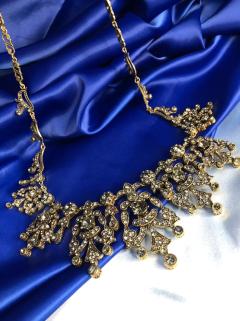 Elmas Tasarım Şık Model Prinç Meteryalli 1• Sevgiliye • Eşe • Anneye • Gerdanlık Choker