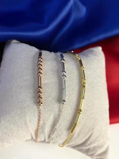 Erkek Kadın Gümüş Bileklik - Mors Alfabesi Bileklik Kişiye Özel 2 Adet • Sevgiliye • Eşe Hediye