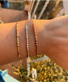 Erkek Kadın Gümüş Bileklik - Mors Alfabesi Bileklik Kişiye Özel 2 Adet • Sevgiliye • Eşe Hediye