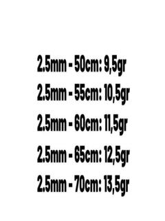 Vog 2,5mm Top Zincir Model 925 Ayar Gümüş Erkek Kadın Kolye Zincir